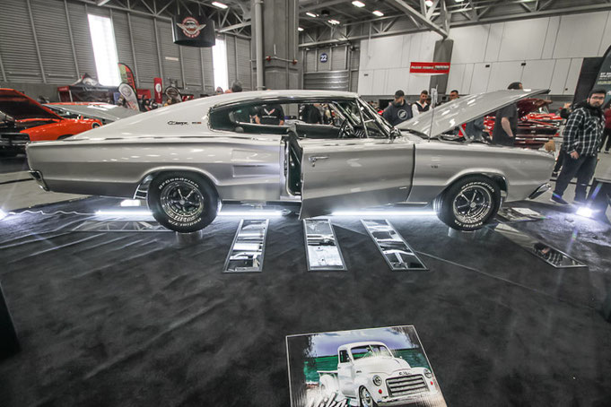 Dodge Charger 1967, Mike Custom Montréal, Salon de l'auto Sport de Québec 2024