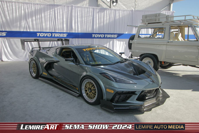 Corvette Stingray C8 par Rival Machine @ Toyo Tires Treadpass