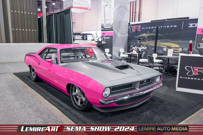 INFECTED, une Plymouth 'Cuda 1970 par Ringbrothers au SEMA 2024