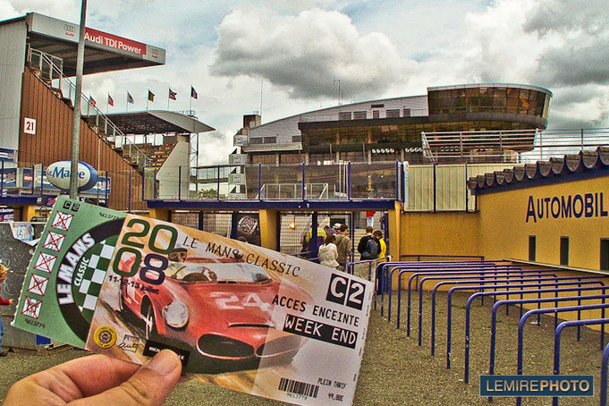 Mon billet pour LeMans Classic 2008