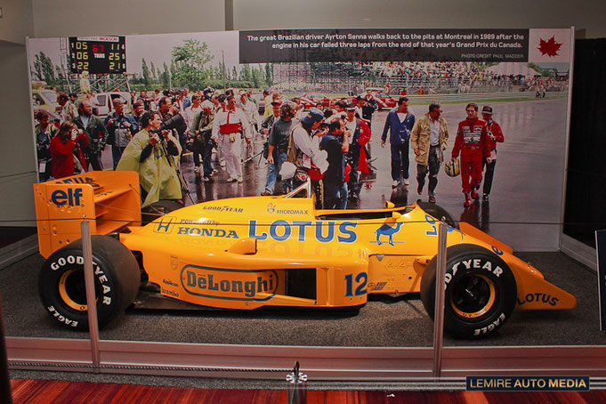 CIAS 2017 50 YEARS OF FORMULA 1 IN CANADA - LOTUS 99T - AYRTON SENNA