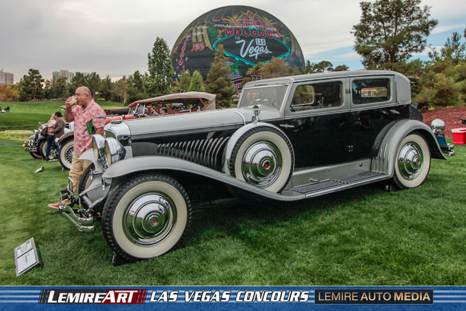 Duesenberg Model J Weymann Sport Sedan 1933 @ Las Vegas Concours 2024