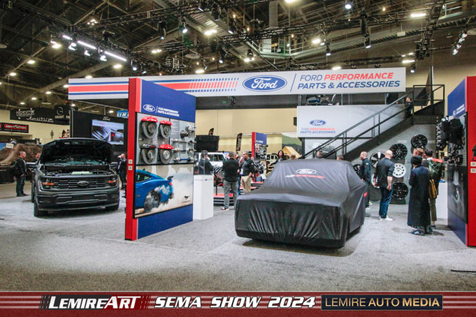 Un article sur le kiosque Ford présentant 5 véhicules concept au SEMA 2024