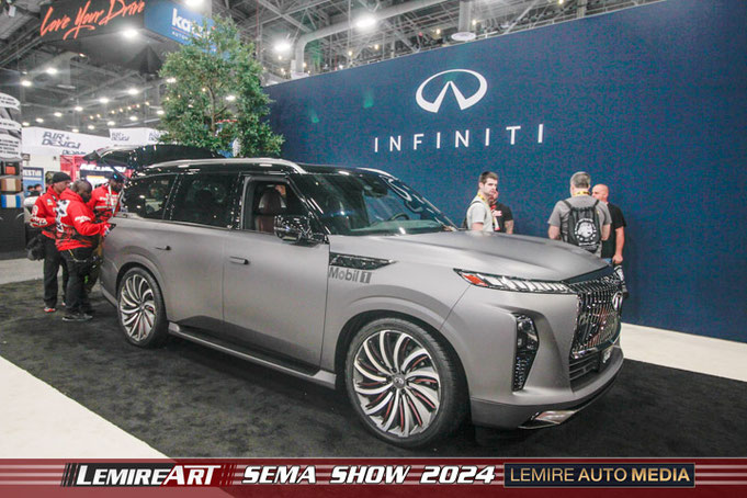 Infiniti QX80 Autograph Lounge Concept au SEMA Show 2024