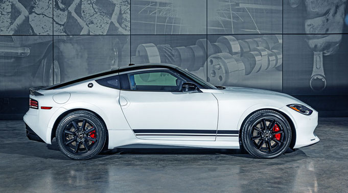 Nissan Z Heriatge avec packs d'accessoire au SEMA 2024