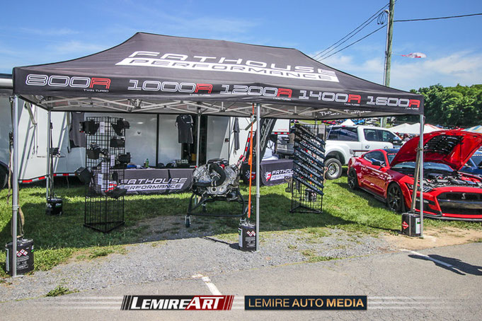 La RTR Mustang Spec 2 en action au Carlisle Ford Nationals 2024