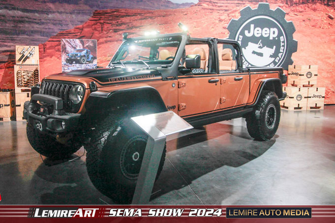 Jeep Gladiator Rubicon High Top Concept au SEMA 2024