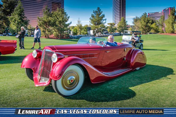 Packard Mulholland Custom Speedster 1936 @ Las Vegas Concours 2024