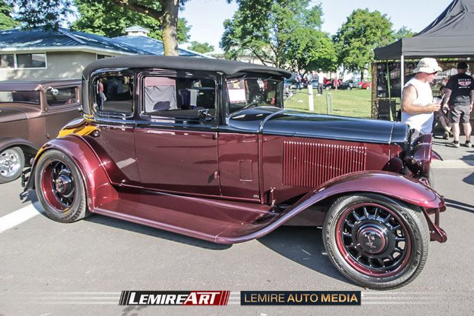 Buick 1930 - Top 10 of the Best Syracuse Nationals 2024 custom cars by Lemire Auto Media