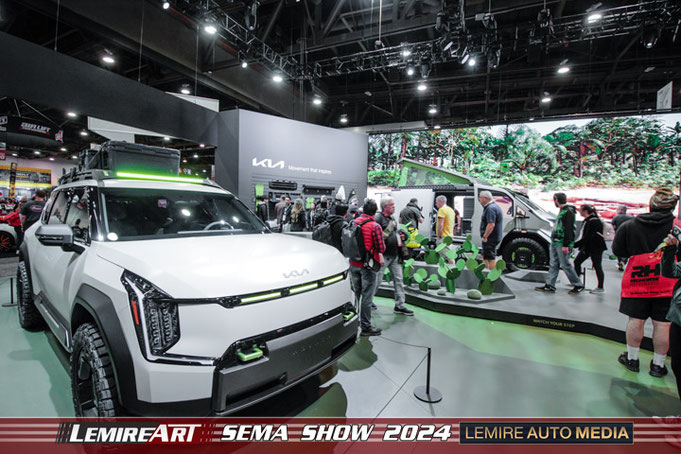 Un article sur le kiosque Ford présentant 5 véhicules concept au SEMA 2024