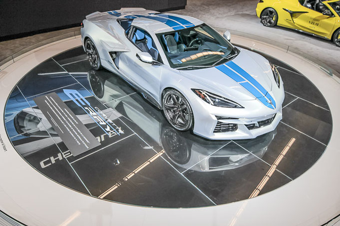 La Corvette E Ray au Salon International de l'Auto de Montréal 2024