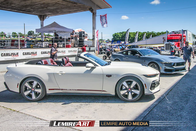Ford Mustang GT 60e Anniversaire présentée au Carlisle Ford Nationals 2024