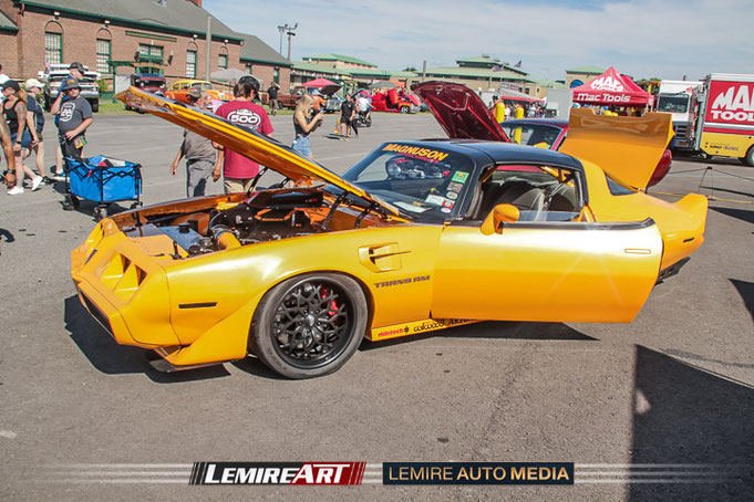 Pontiac Trans Am 1981 Restomod - Top 15 des plus belles voitures Syracuse Nationals 2024 par Lemire Auto Media