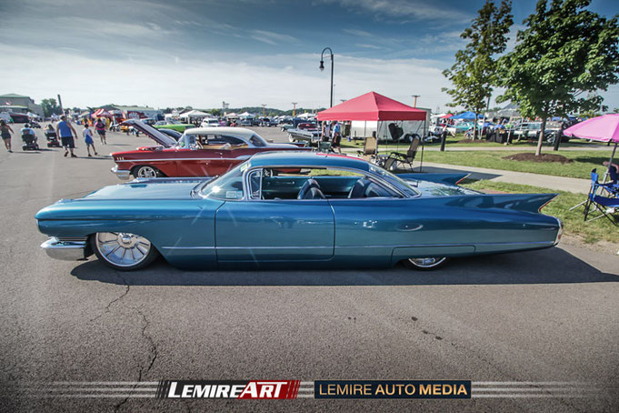 1961 Cadillac Eldorado Coupe deVille - Top 10 of the Best Syracuse Nationals 2024 custom cars by Lemire Auto Media