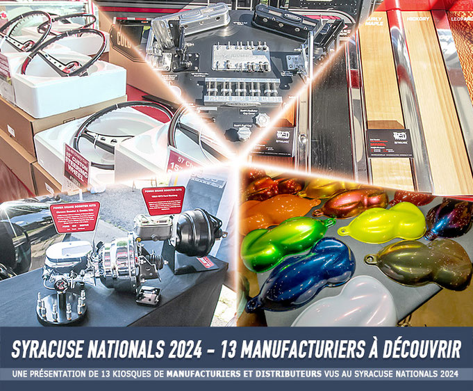 Syracuse nationals 2024 - 13 manufacturiers de pièces automobile à découvrir