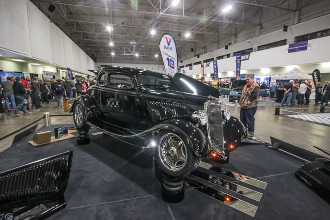 1934 Ford Coupe 5 windows Custom @ Toronto Motorama 2024