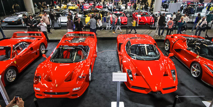 Collection Ferrari Luc Poirier - Salon International de l'auto de Montréal 2024