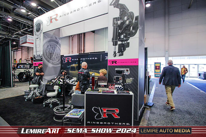 The Rongbrothers booth at 2024 SEMA Show