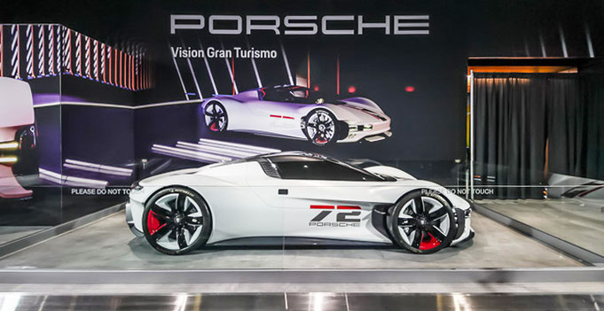 Porsche Vision GT at the 2024 Canadian International Auto Show held in Toronto