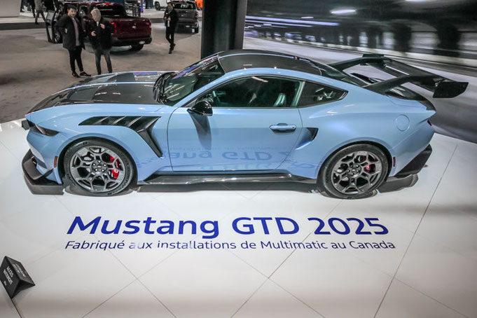La Mustang GTD 2025 au Salon de l'Auto de Montréal 2025