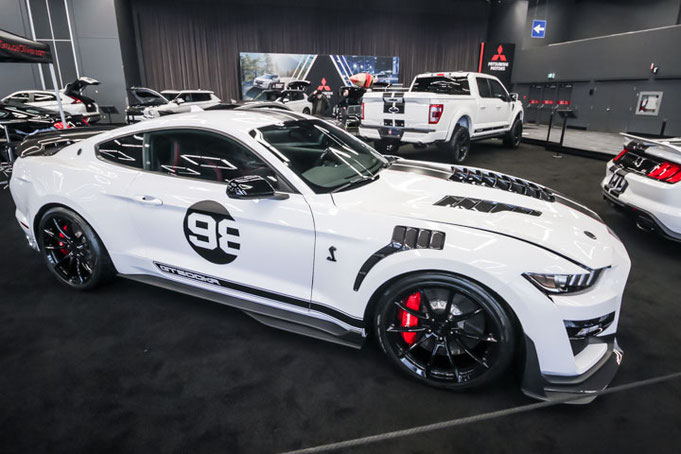 La Shelby GT500KR 2022 au salon de l'auto de Montréal 2025