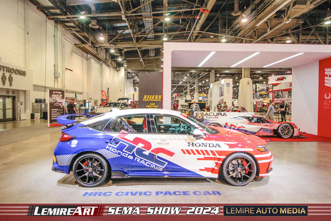 HRC Honda Civic Type R Pace Car au SEMA 2024
