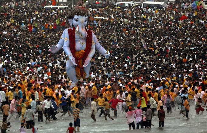 Akur Mohim .September 24, 2010 . Ganesh Festival India 