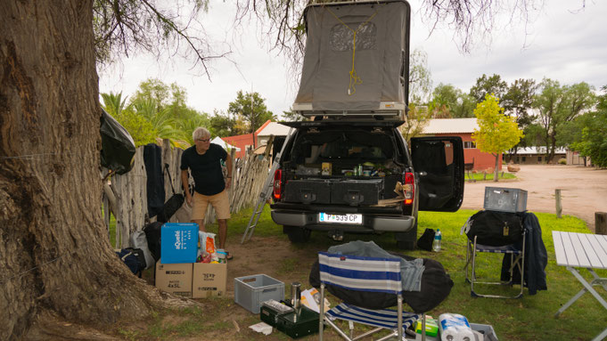 2. Tag, Tautona Lodge in der Nähe von Ghanzi (Botswana)