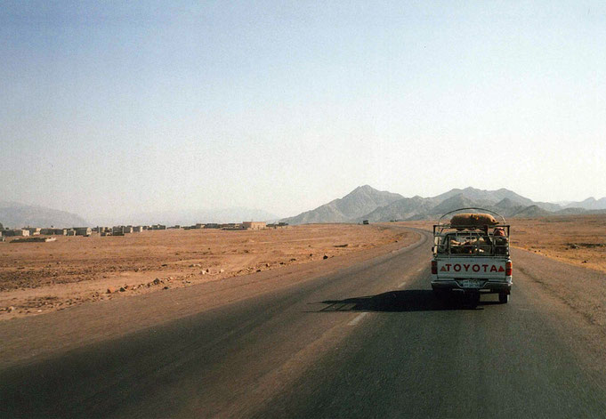 Auf dem Weg nach Akaba