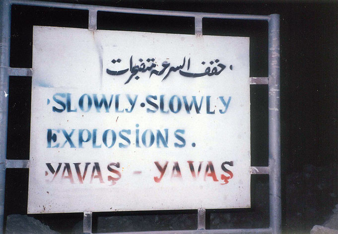 Abenteuer syrische Grenze