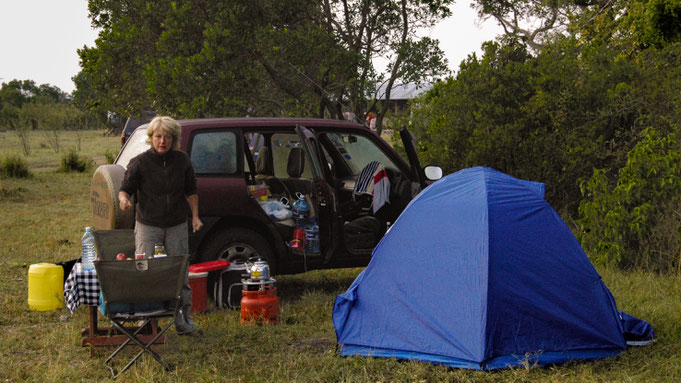 2. Nacht im Paradise Campsite