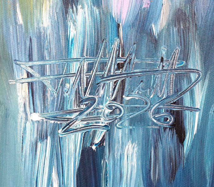signature of the artist Peter Nottrott and year of creation: 2026