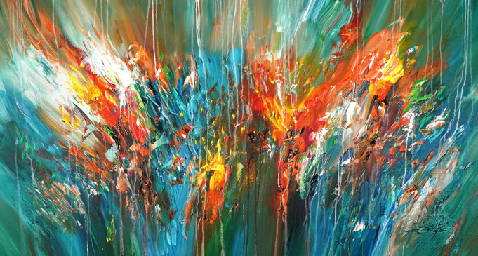 large abstract painting, original artwork