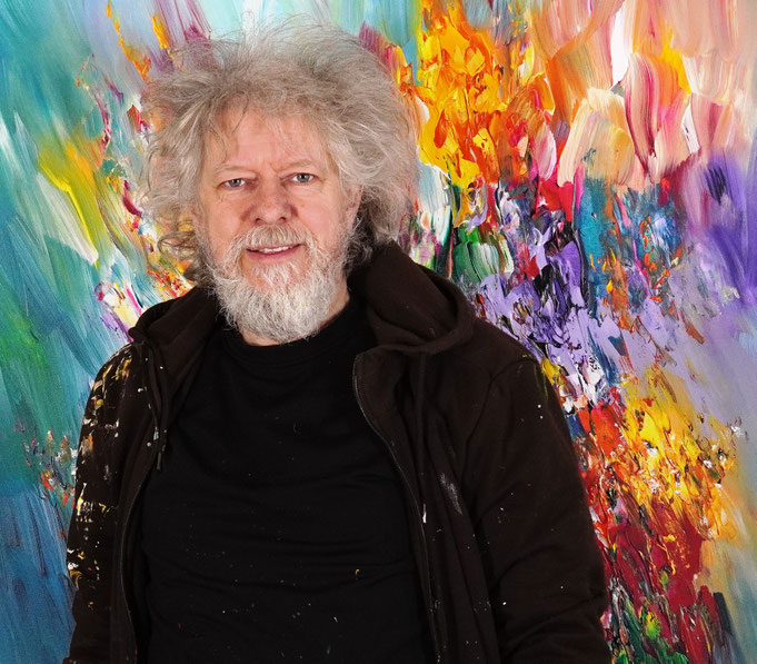 ..just finished painting: Peter with Blue Awesome Moment L 1