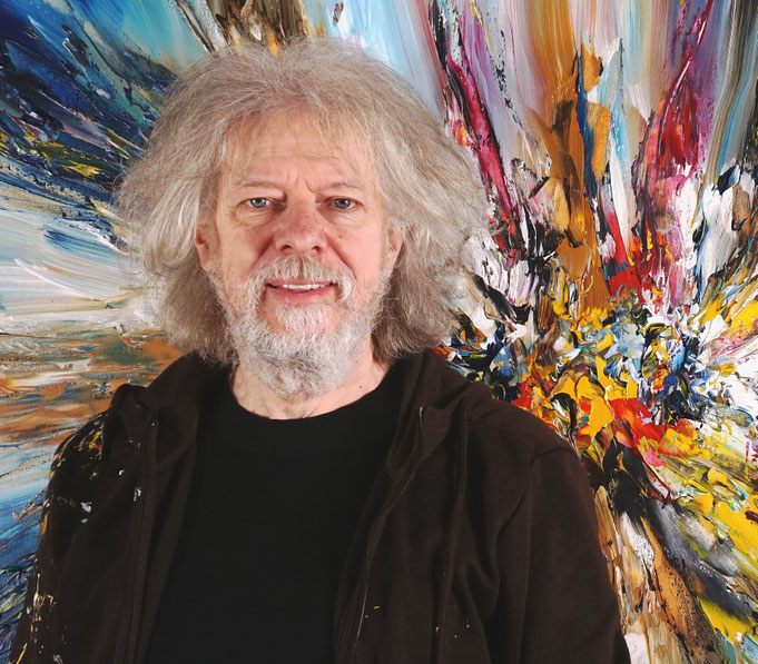 ... just finished painting: Peter with Magical Energy Cloud M 5