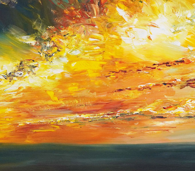 detail of the flower artwork of the artist Peter Nottrott