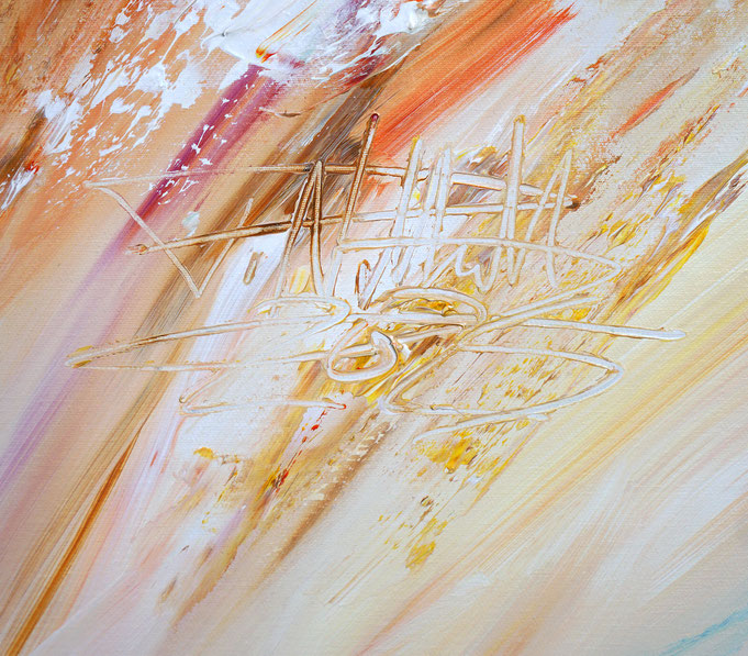 signature of the artist Peter Nottrott and year of creation
