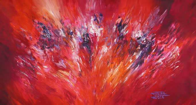 large abstract painting, original artwork