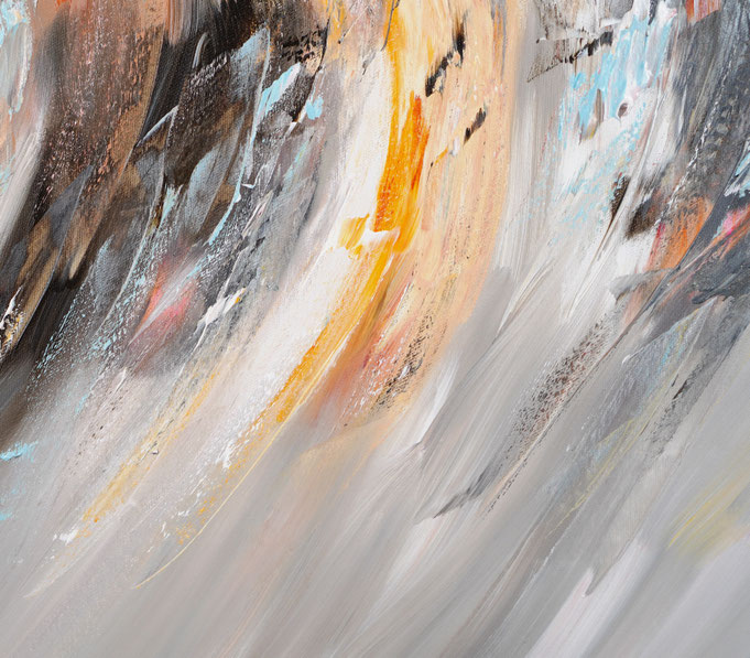 Detail of the abstract artwork by artist Peter Nottrott