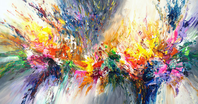 abstract large painting