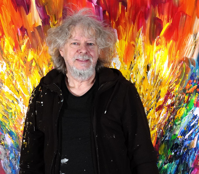 .. just finsihed painting: Peter with Red Energy L 8