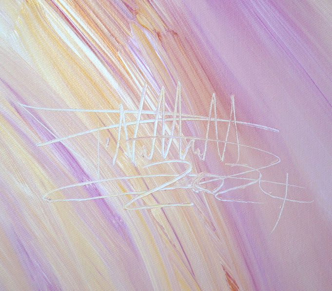 Signature of the artist Peter Nottrott and year of creation