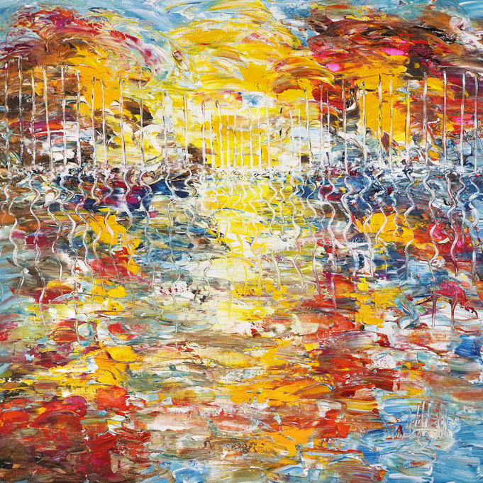 sailing painting
