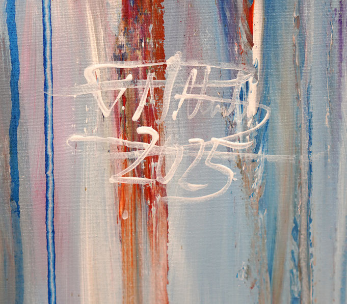 signature of the artist Peter Nottrott and year of creation: 2025
