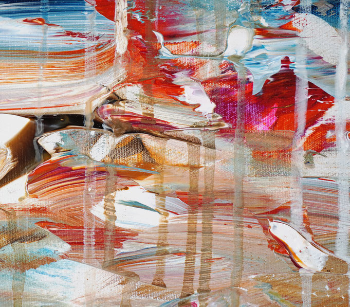 detail of the large sailing painting