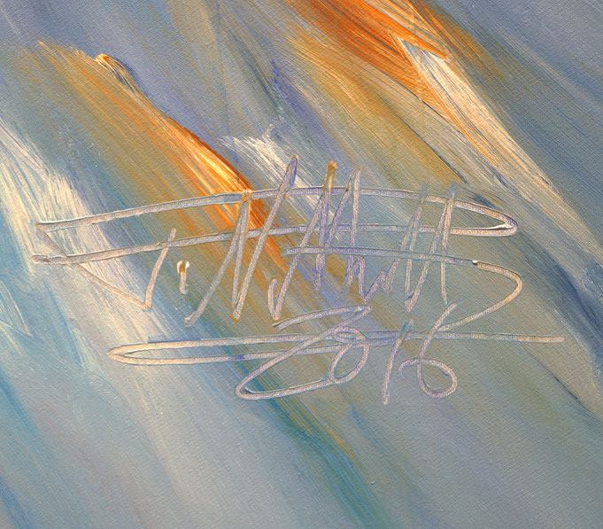 signature of the artist Peter Nottrott and year of creation: 2016