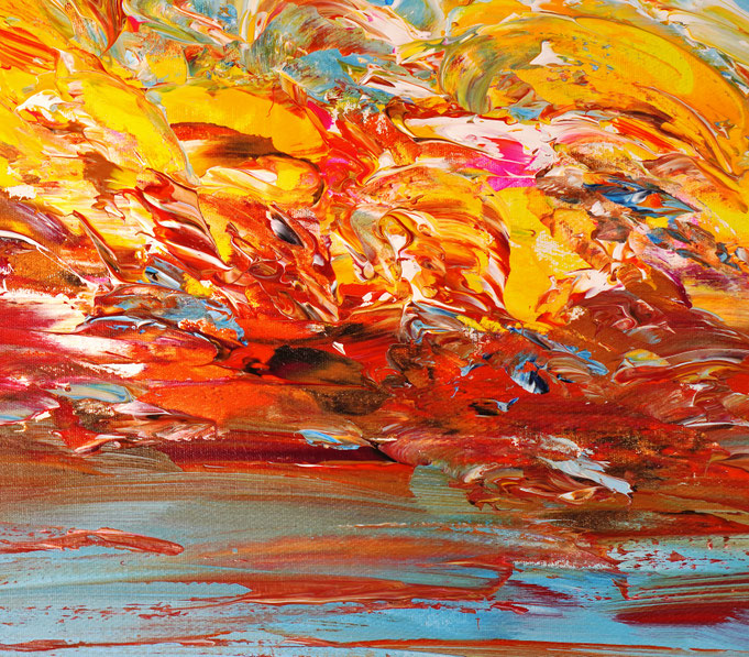 Detail of painting Seaside Impression S 1
