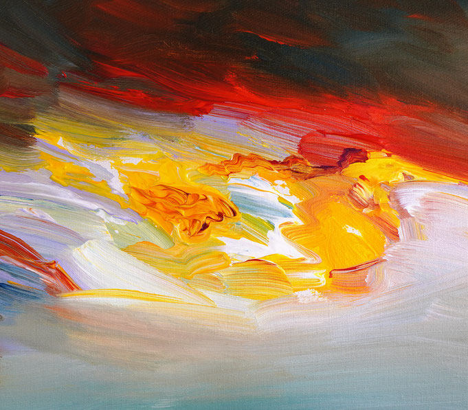 Detail of painting Seaside Impression S 1