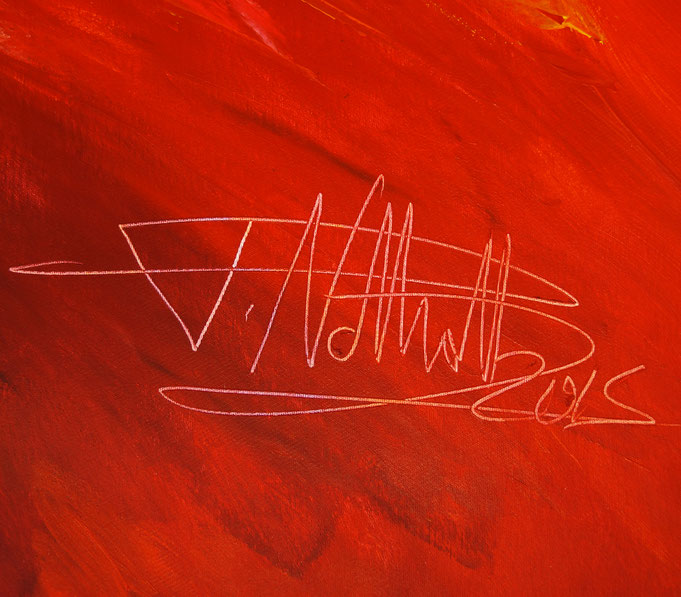 signature of the artist Peter Nottrott and year of creation: 2015