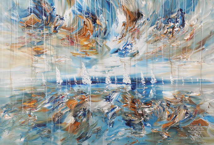 sailing painting